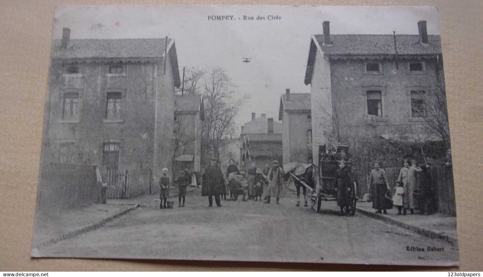 54 POMPEY RUE DES CITES 1916 - Sonstige & Ohne Zuordnung