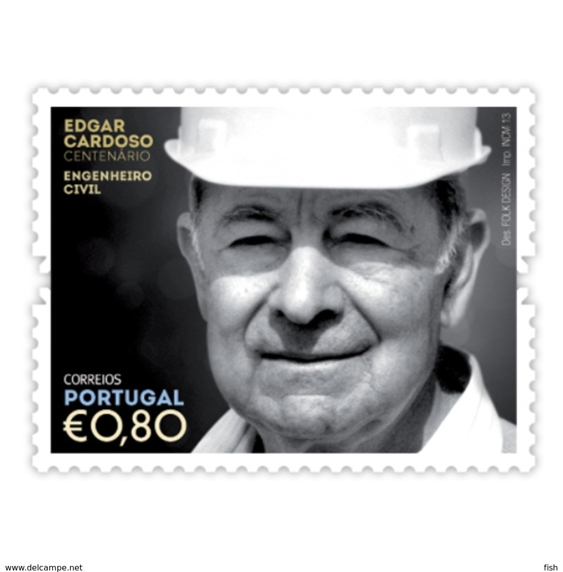 Portugal ** & Volts Of Portuguese History And Culture, Edgar Cardoso, Civil Engineer 2013 (5551) - Unused Stamps
