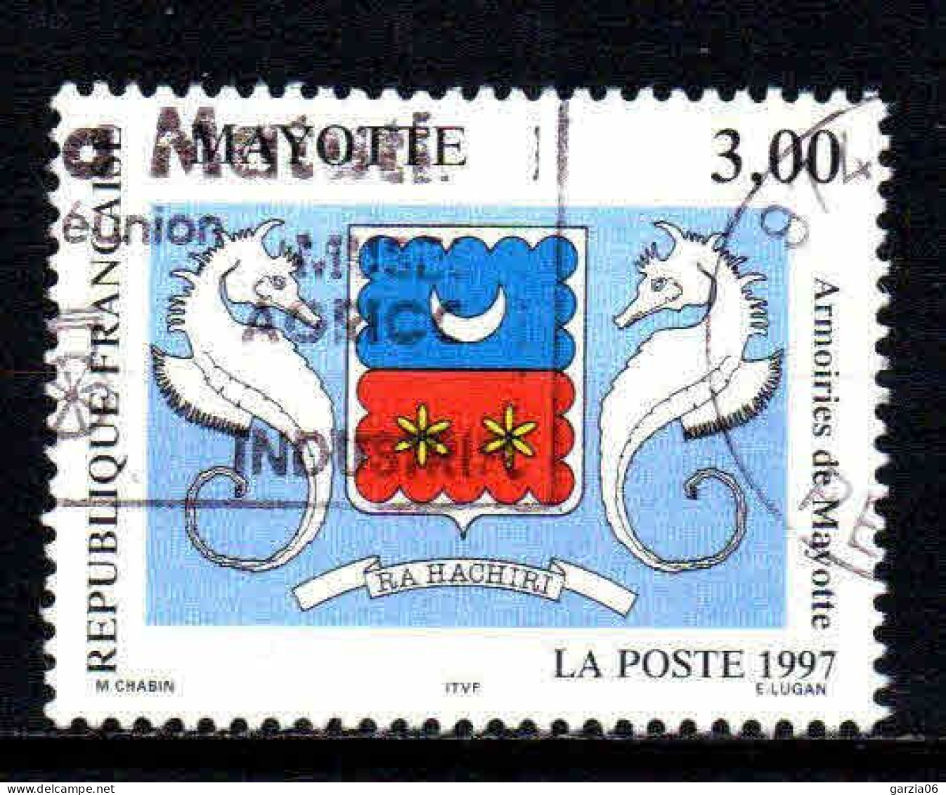 Mayotte - 1997 - Armoiries  - N° 43  -  Oblitéré - Used - Oblitérés