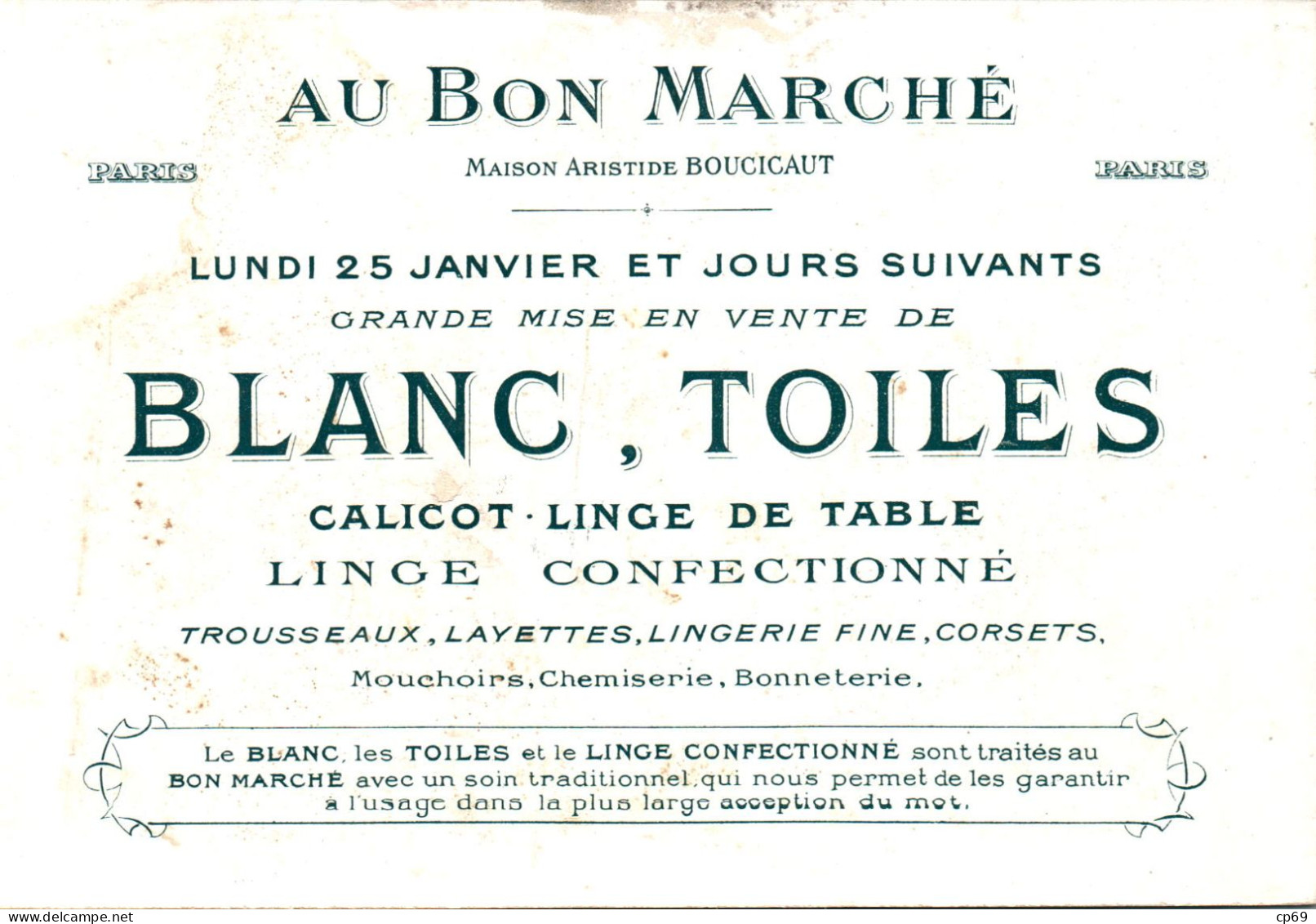 Chromo Au Bon Marché CHA-1 - N°8 Une Affaire D'Honneur - Animaux Humanisés Animali Personificati Coq Chien Cochon B.Etat - Au Bon Marché