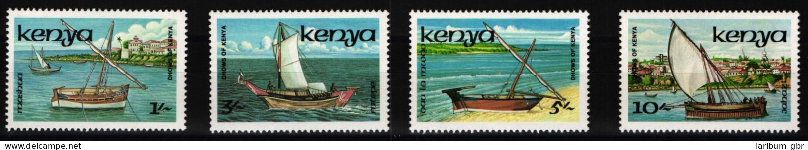 Kenia 374-377 Postfrisch Schifffahrt #KC009 - Kenya (1963-...)