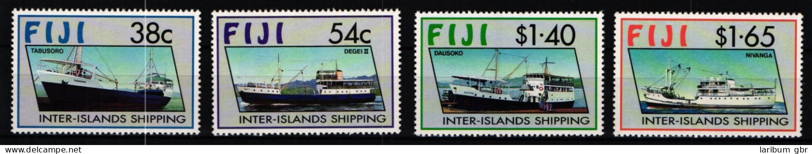 Fidschi Inseln 656-659 Postfrisch Schifffahrt #KC116 - Fiji (1970-...)