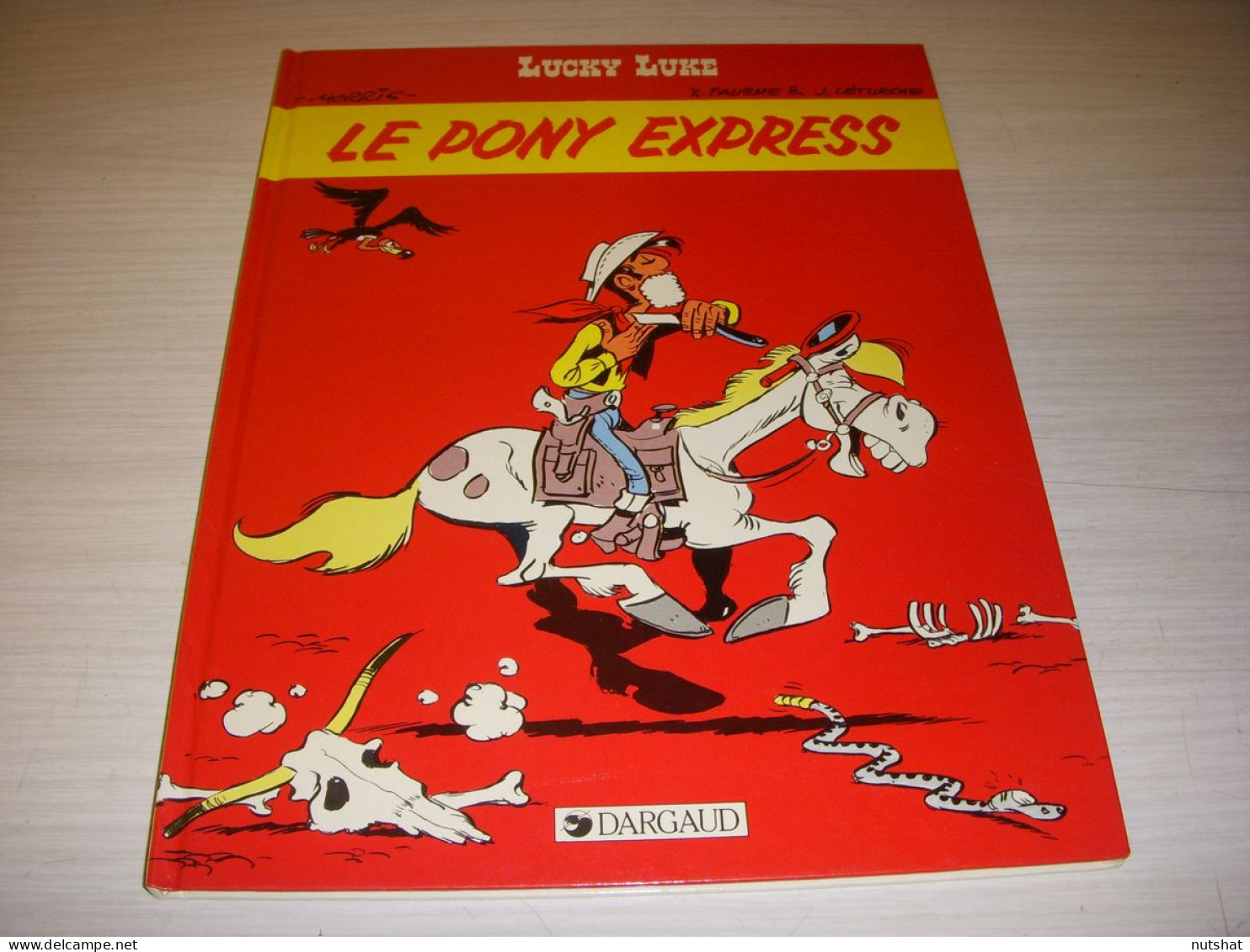 BD Lucky LUKE 59 - Le Pony Express - Morris Fauche Leturgie - Lucky Luke