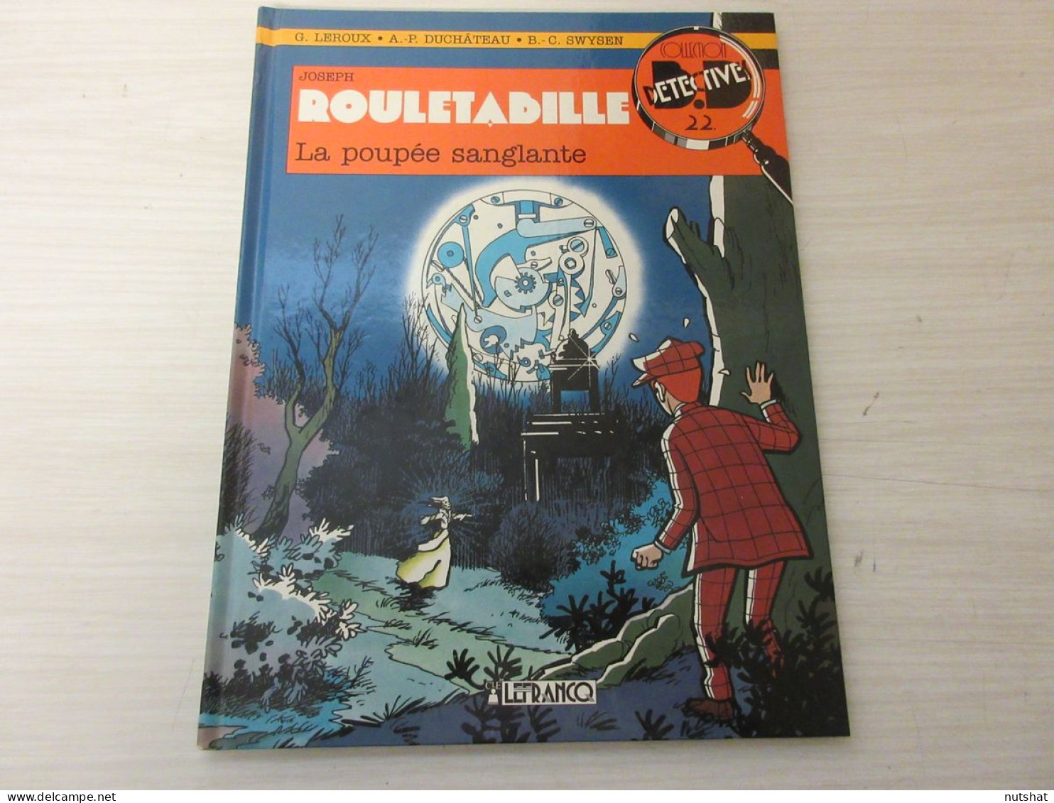 BD ROULETABILLE La POUPEE SANGLANTE LEROUX DUCHATEAU SWYSEN COLLECTION DETECTIVE - Andere & Zonder Classificatie