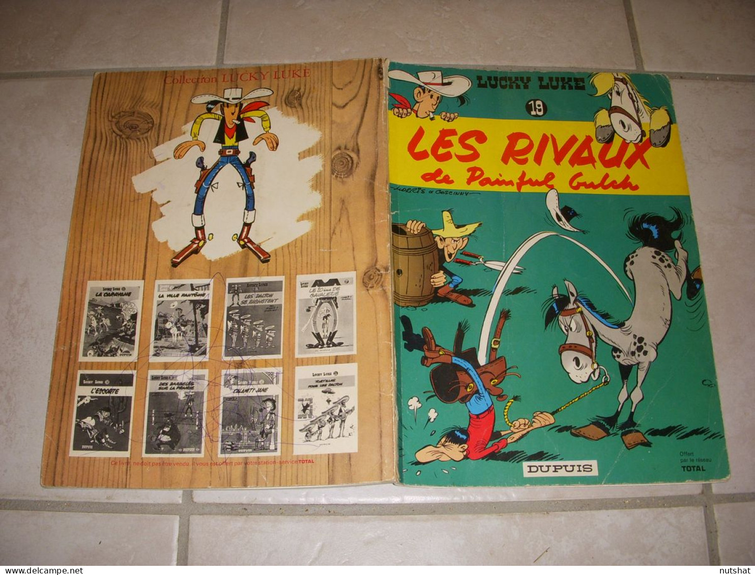 BD Lucky LUKE 19 - Les Rivaux De Painful Gulch - Morris Goscinny - Lucky Luke