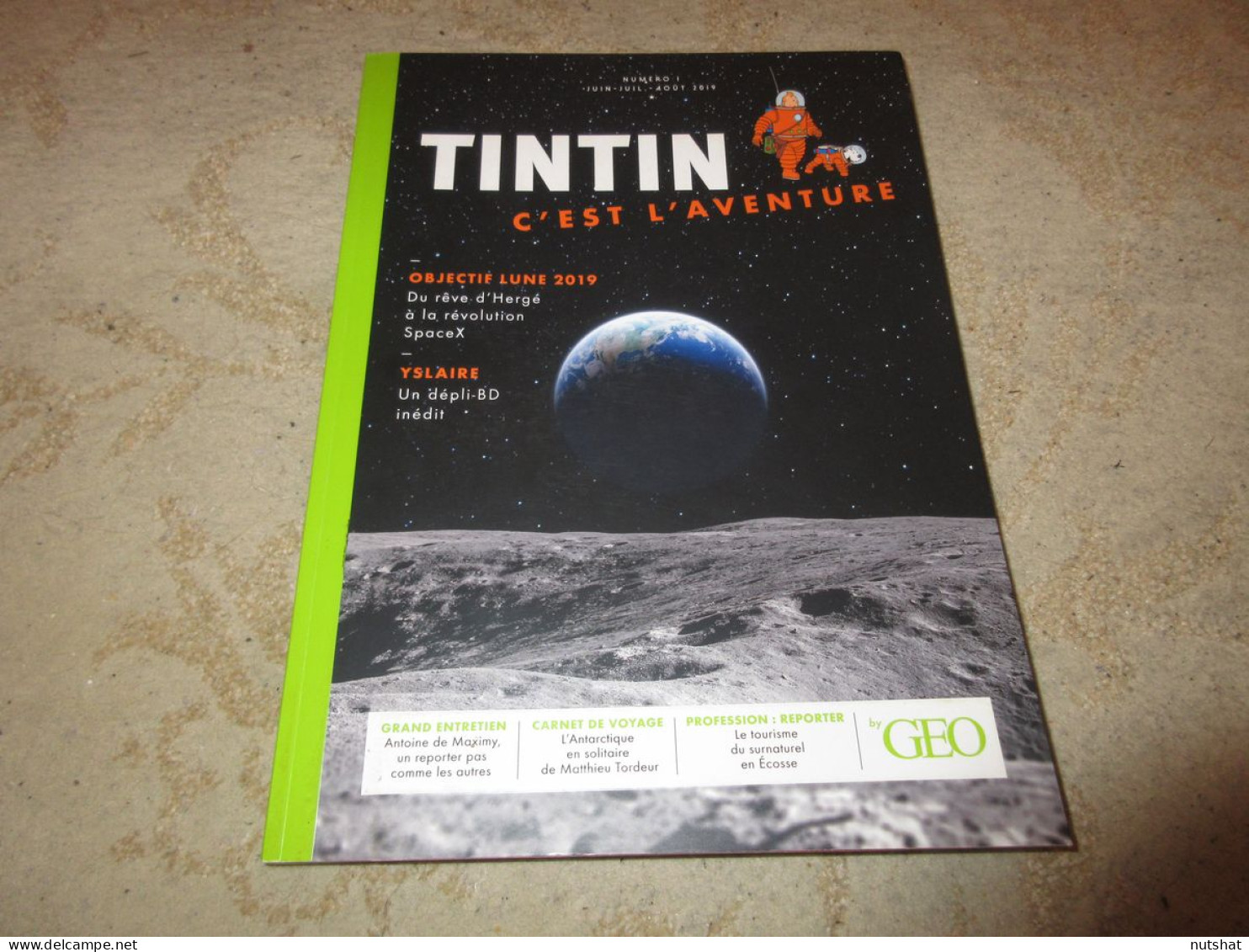 TINTIN C'EST L'AVENTURE 1 OBJECTIF LUNE Du REVE D'HERGE A La REVOLUTION SPACEX - Tintin