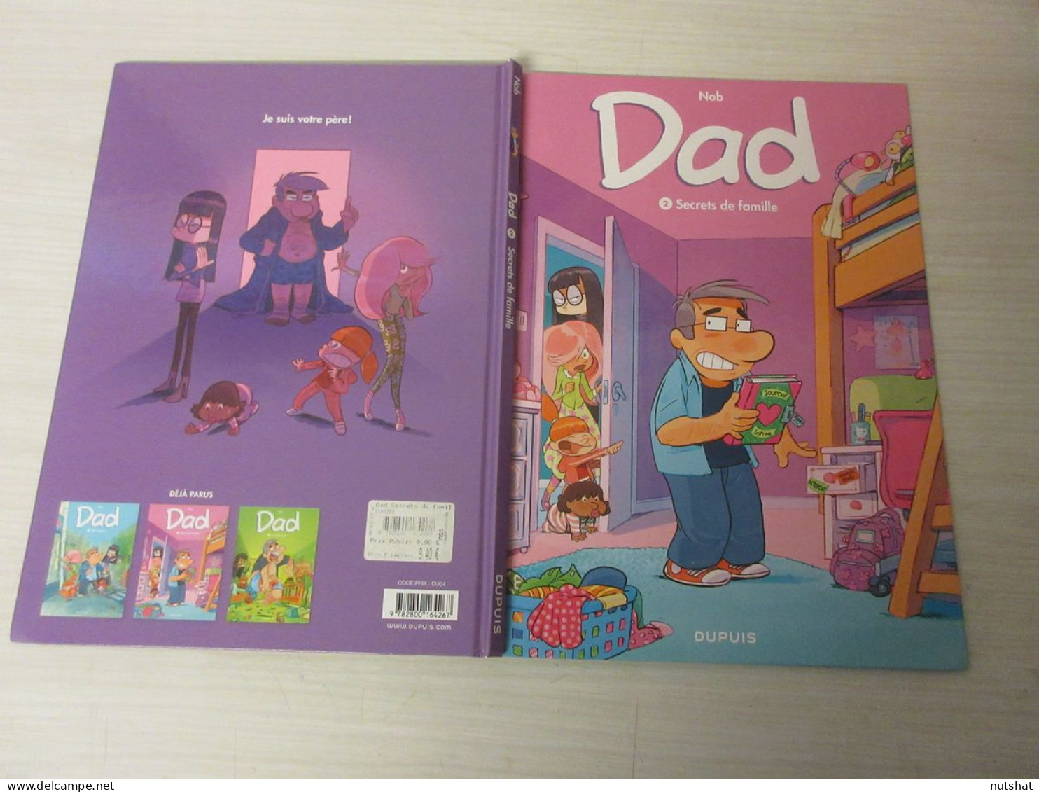 BD DAD 2 - SECRETS De FAMILLE - NOB - 2015 - Editions Dupuis.                    - Autres & Non Classés