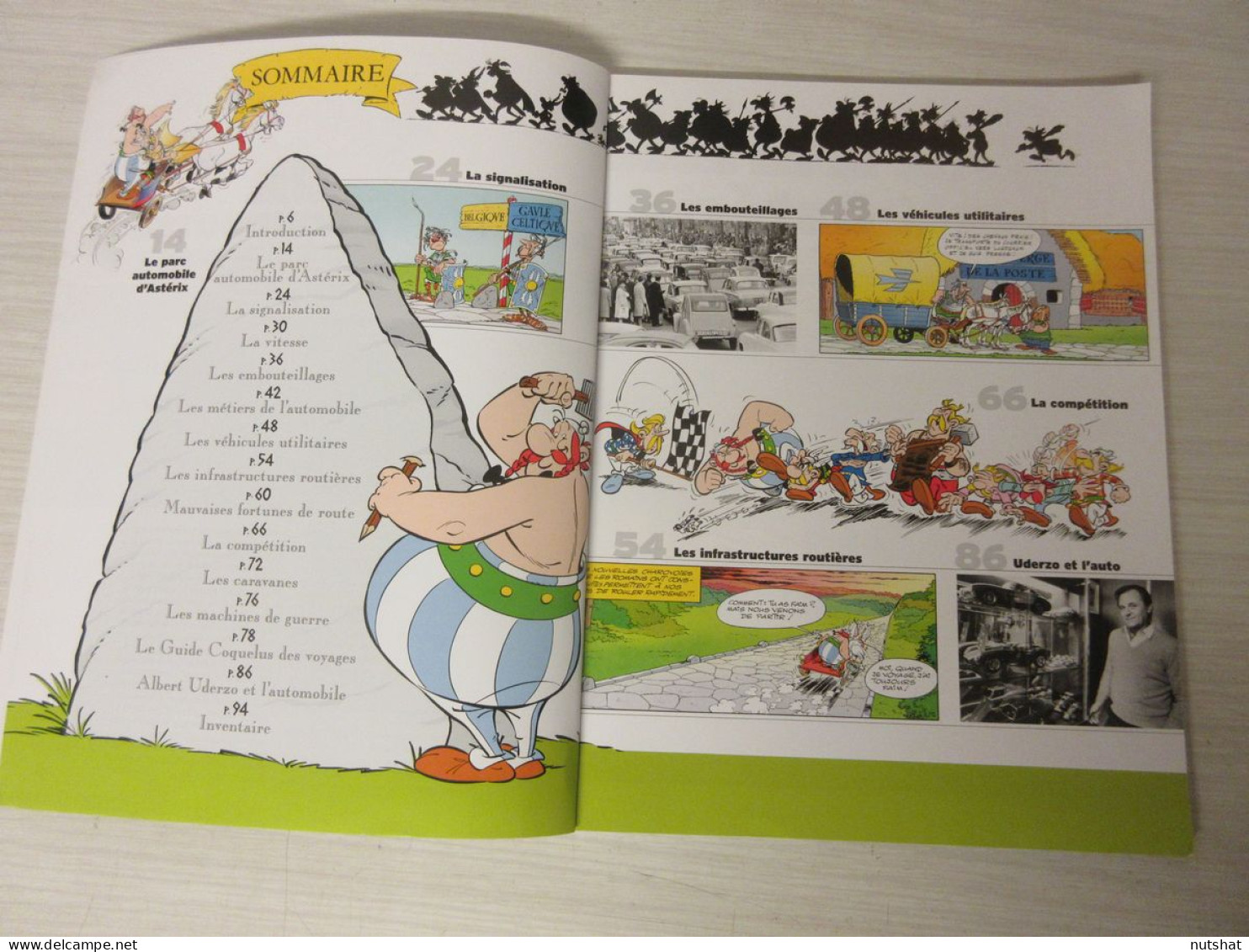 BD ASTERIX HORS SERIE AUTO PLUS SUR LA ROUTE AVEC ASTERIX 2017 96 Pages.         - Asterix