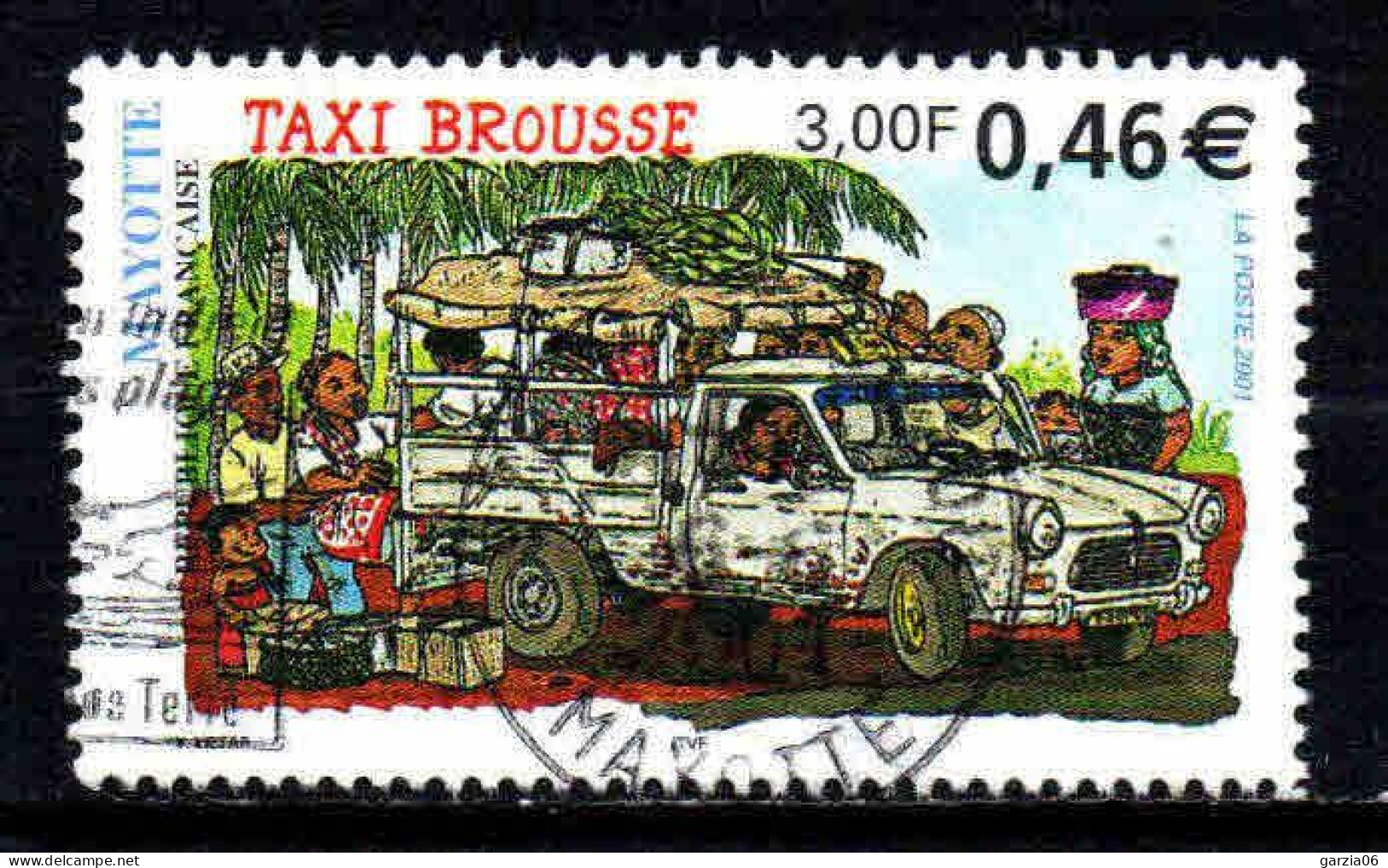 Mayotte - 2001  - Taxi Brousse  - N° 99  -  Oblitéré - Used - Gebraucht