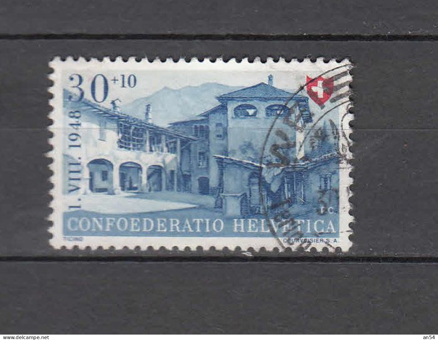 PP   1948  N° B41    OBLITERE    COTE 20.00         CATALOGUE SBK - Usados