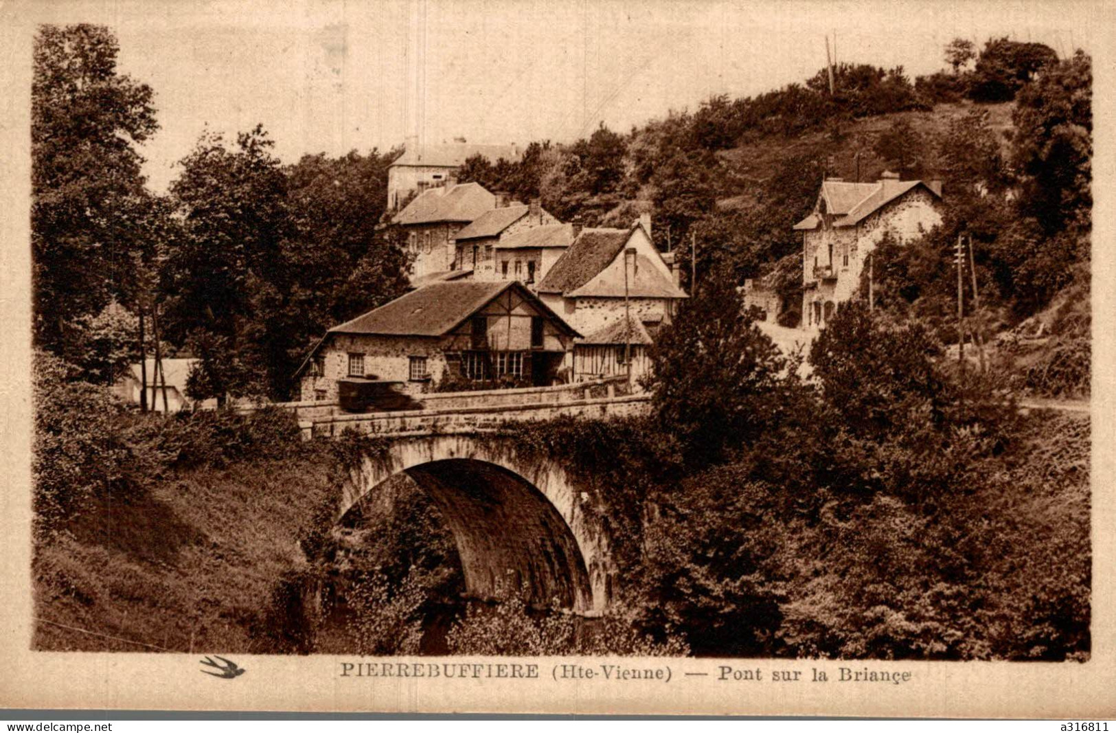 Pierrebuffiere Pont Sur La Briance - Pierre Buffiere