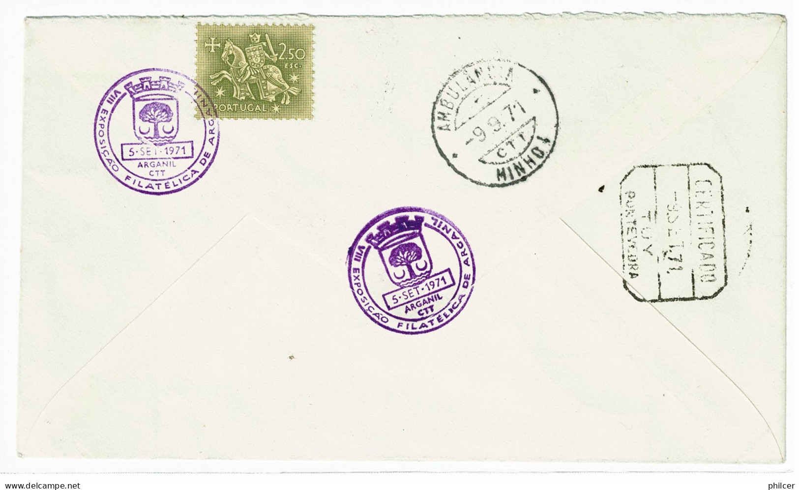 Portugal, 1971, # 1101, Para Tuy - Briefe U. Dokumente