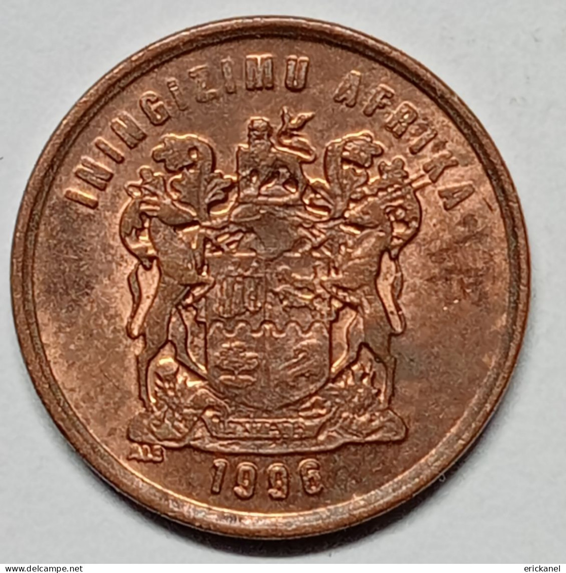 SOUTH AFRICA 1996 1 CENT - Zuid-Afrika