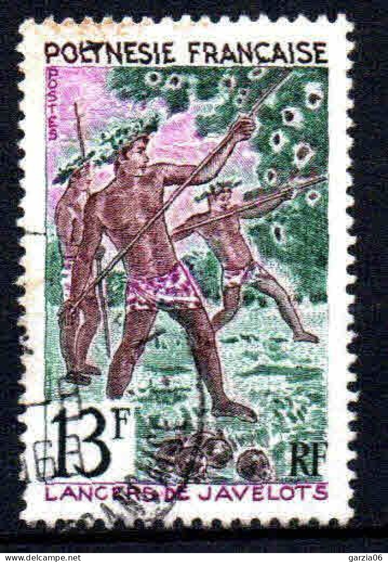 Polynésie - 1967  - Lancers De Javelots -  N° 48  - Oblit - Used - Used Stamps