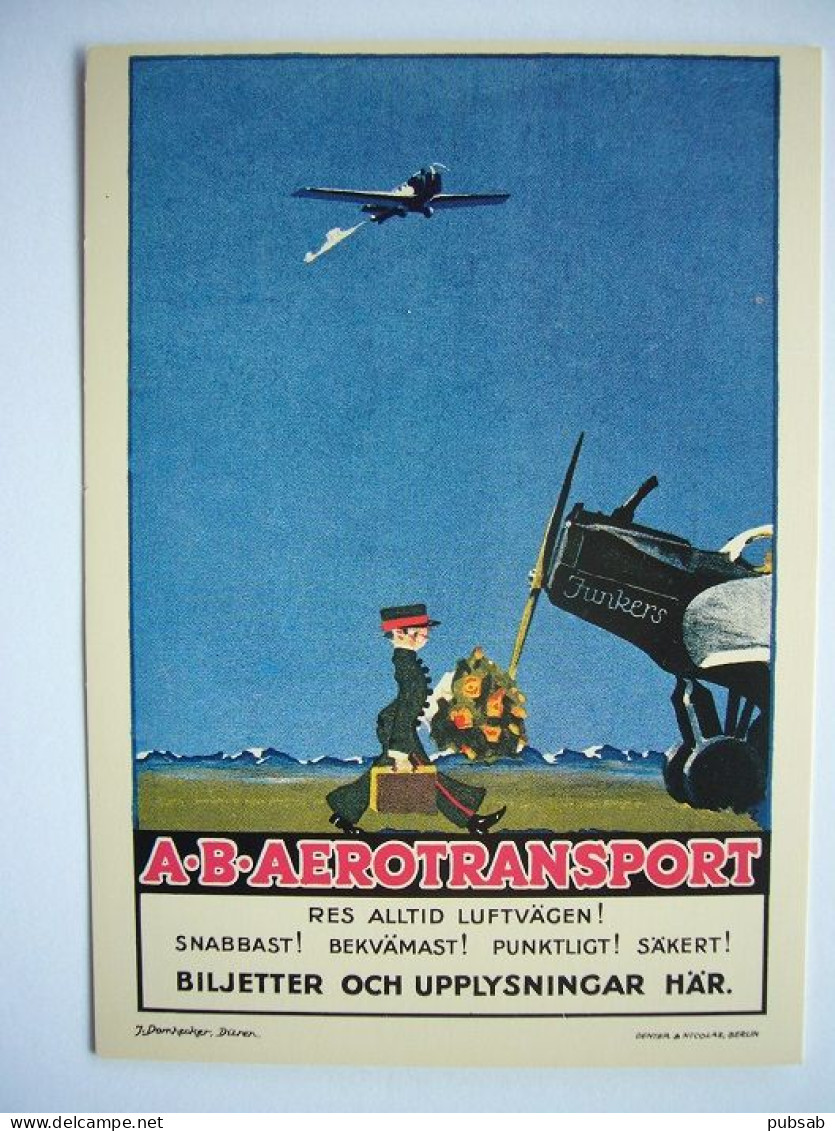 Avion / Airplane / ABA - A.B.AEROTRANSPORT / Junkers F13 - 1919-1938: Entre Guerres