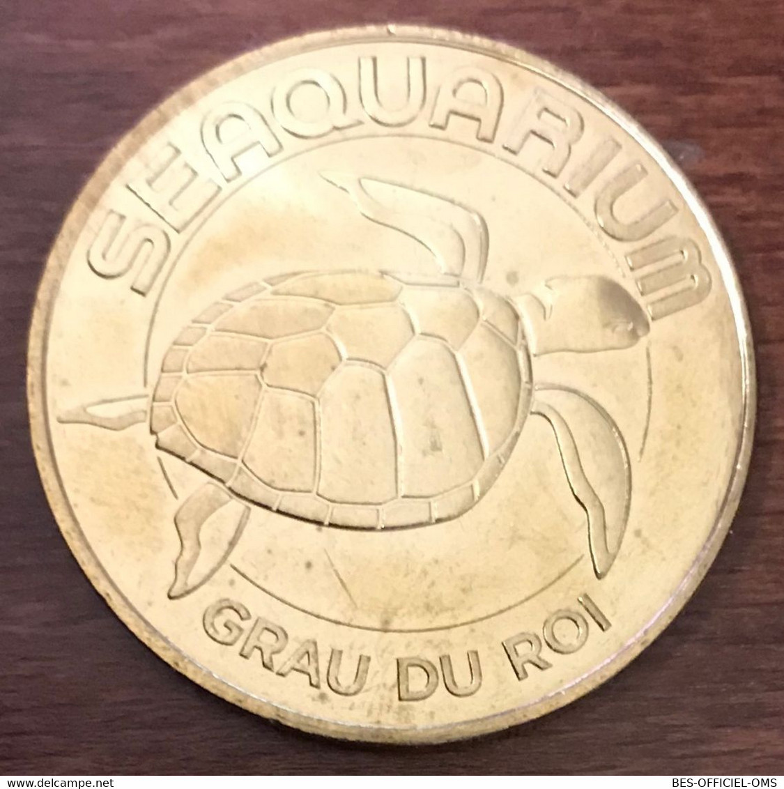 30 LE GRAU DU ROI SEAQUARIUM TORTUE MARINE MDP 2015 MEDAILLE MONNAIE DE PARIS JETON TOURISTIQUE MEDALS COINS TOKENS - 2015