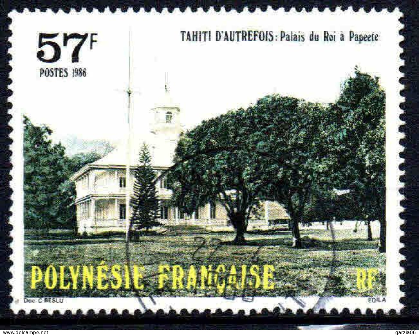 Polynésie - 1986  - Tahiti D' Autrefois  -  N° 258  - Oblit - Used - Gebraucht