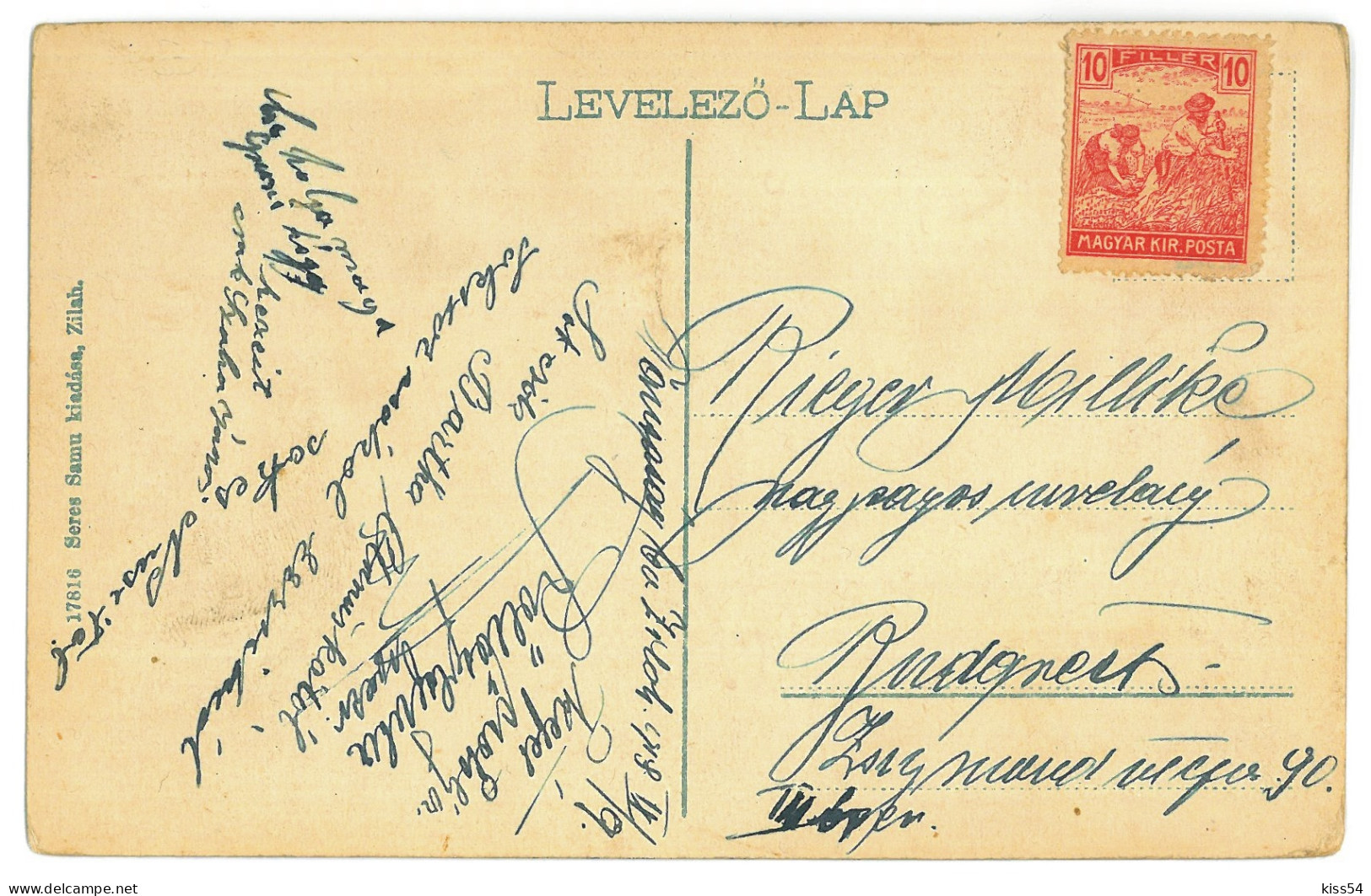 RO 63 - 23054 ZALAU, Salaj, Market, Romania - Old Postcard - Used - 1918 - Rumänien