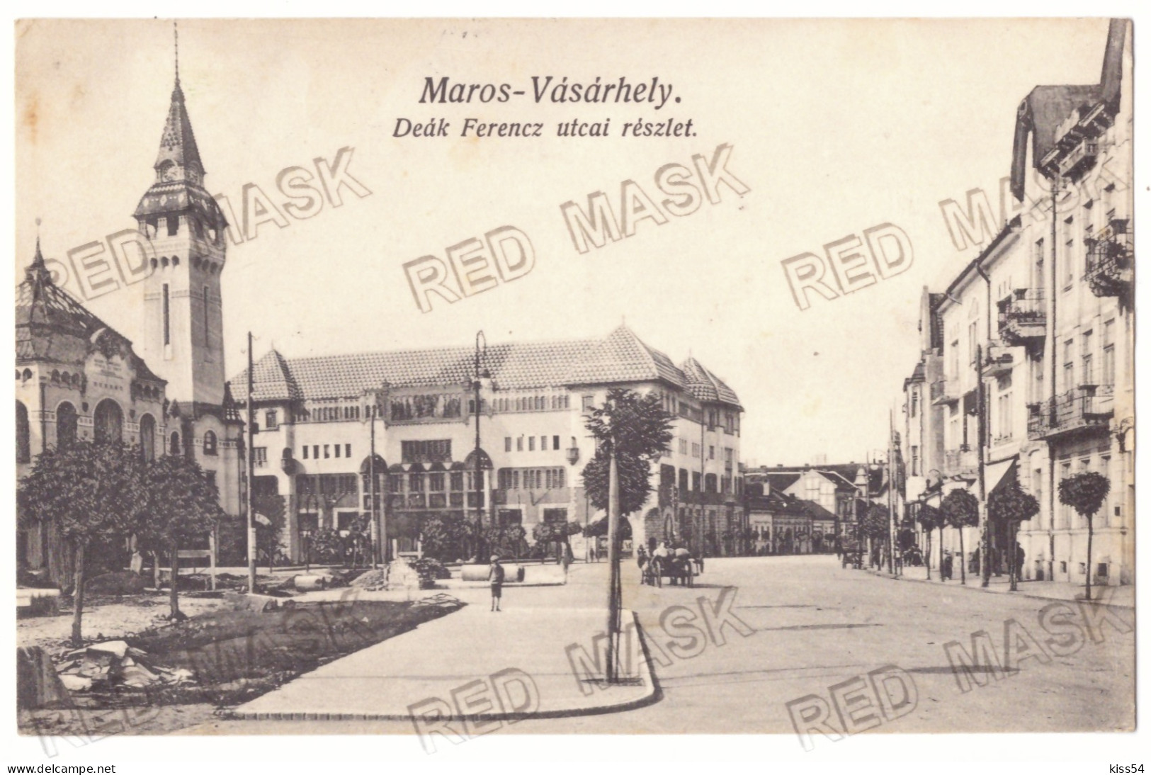 RO 63 - 24042 TARGU-MURES, Market, Romania - Old Postcard - Used - 1908 - Rumänien