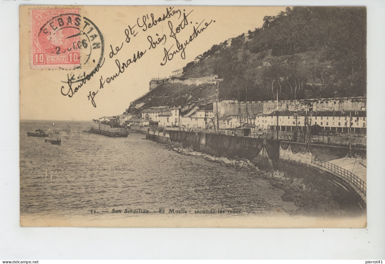 ESPAGNE - SAN SEBASTIAN - El Muelle : Secundo Las Redes - Guipúzcoa (San Sebastián)