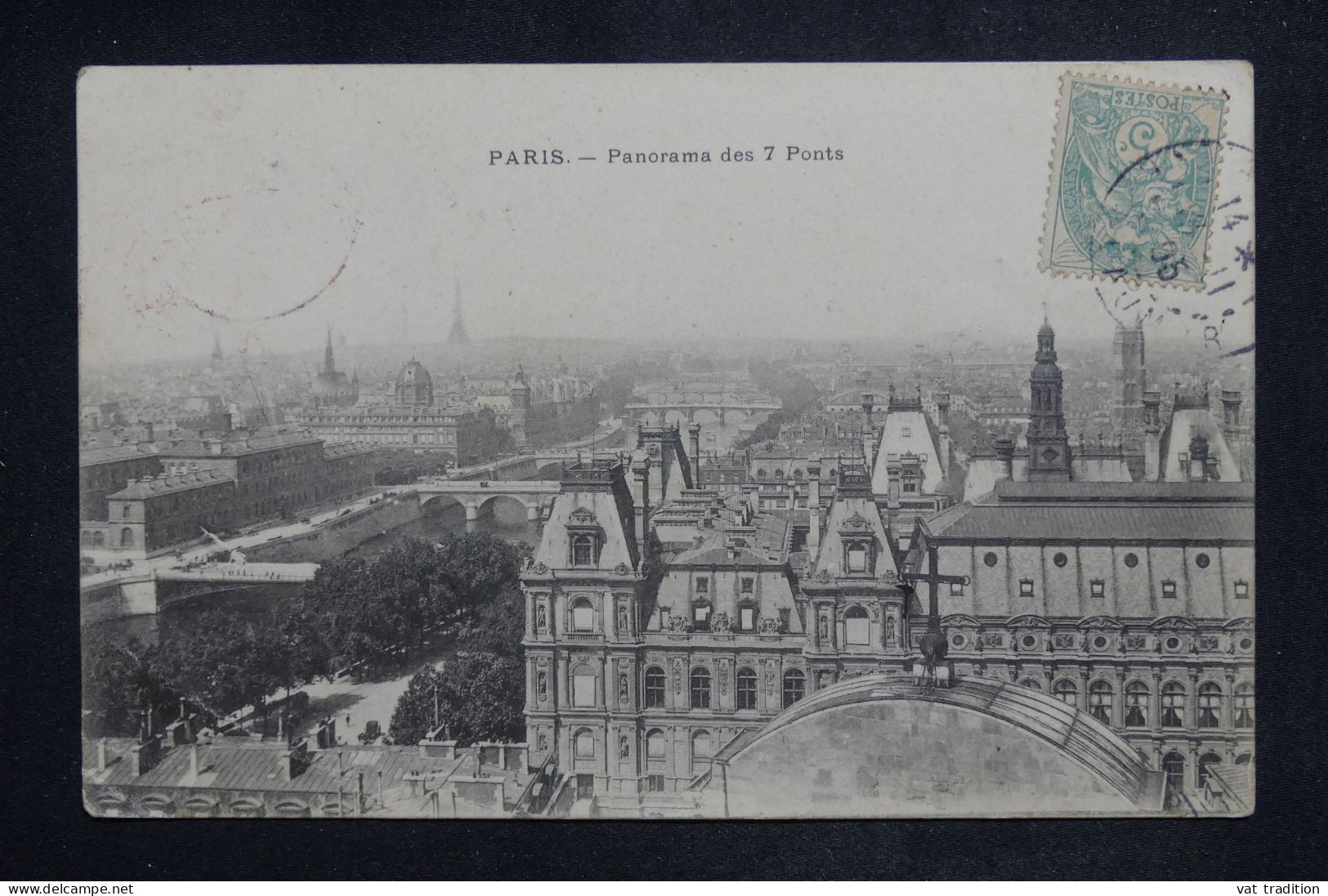 LUXEMBOURG -  Cachet Rouge De Déboursé Sur Carte Postale De Paris Pour Luxembourg Et Retour En 1905 - L 151533 - Storia Postale