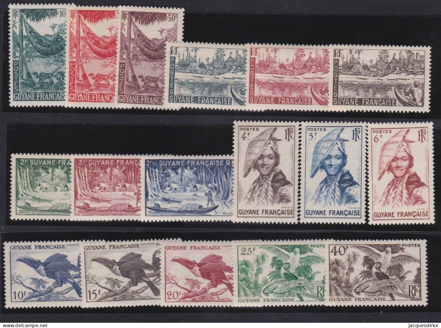 Guyane   .  Y&T   .    201/217  .      *   .    Neuf Avec Gomme - Unused Stamps