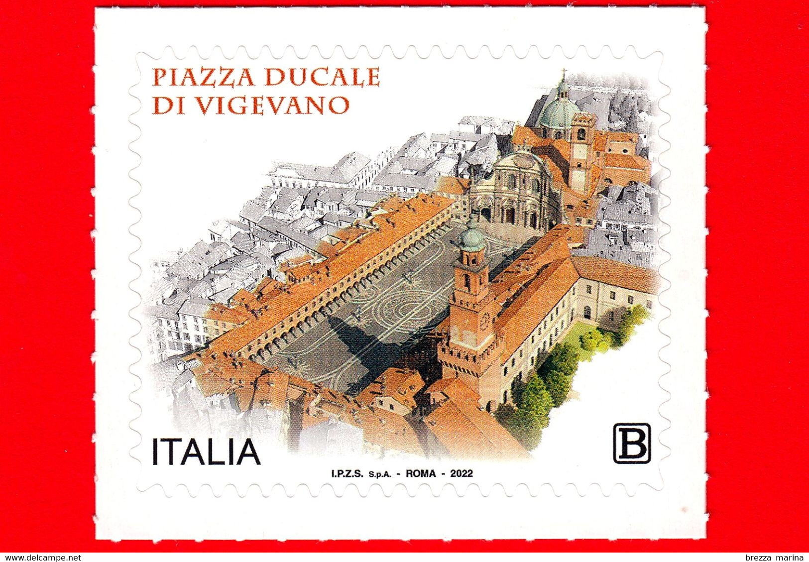 Nuovo - MNH - ITALIA - 2022 - Piazza Ducale Di Vigevano - Torre Del Bramante - Duomo - B - 2021-...:  Nuevos