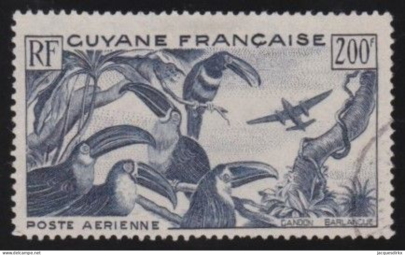 Guyane   .  Y&T   .    PA 37 .      O    .    Oblitéré - Used Stamps