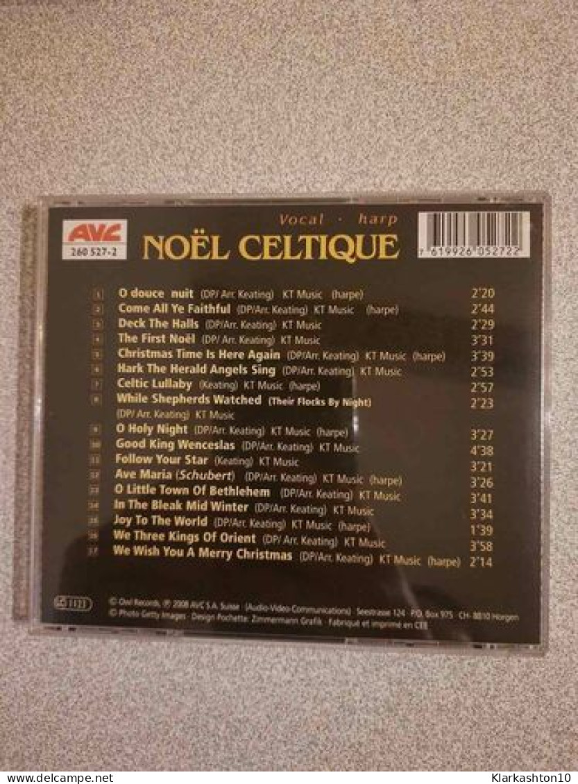 CD Noel Celtique - Vocal & Harp - Andere & Zonder Classificatie