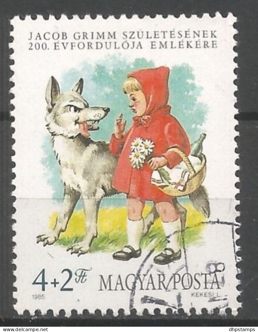 Hungary 1985 J. Grimm Bicentenary  Y.T. 2970 (0) - Used Stamps