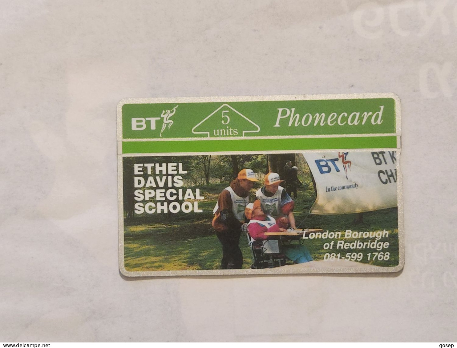 United Kingdom-(BTG-001)Ethel Davis Special Sechool-(3)(5units)(128E00566)(tirage-640)(price Cataloge-40.00£-mint) - BT Allgemeine