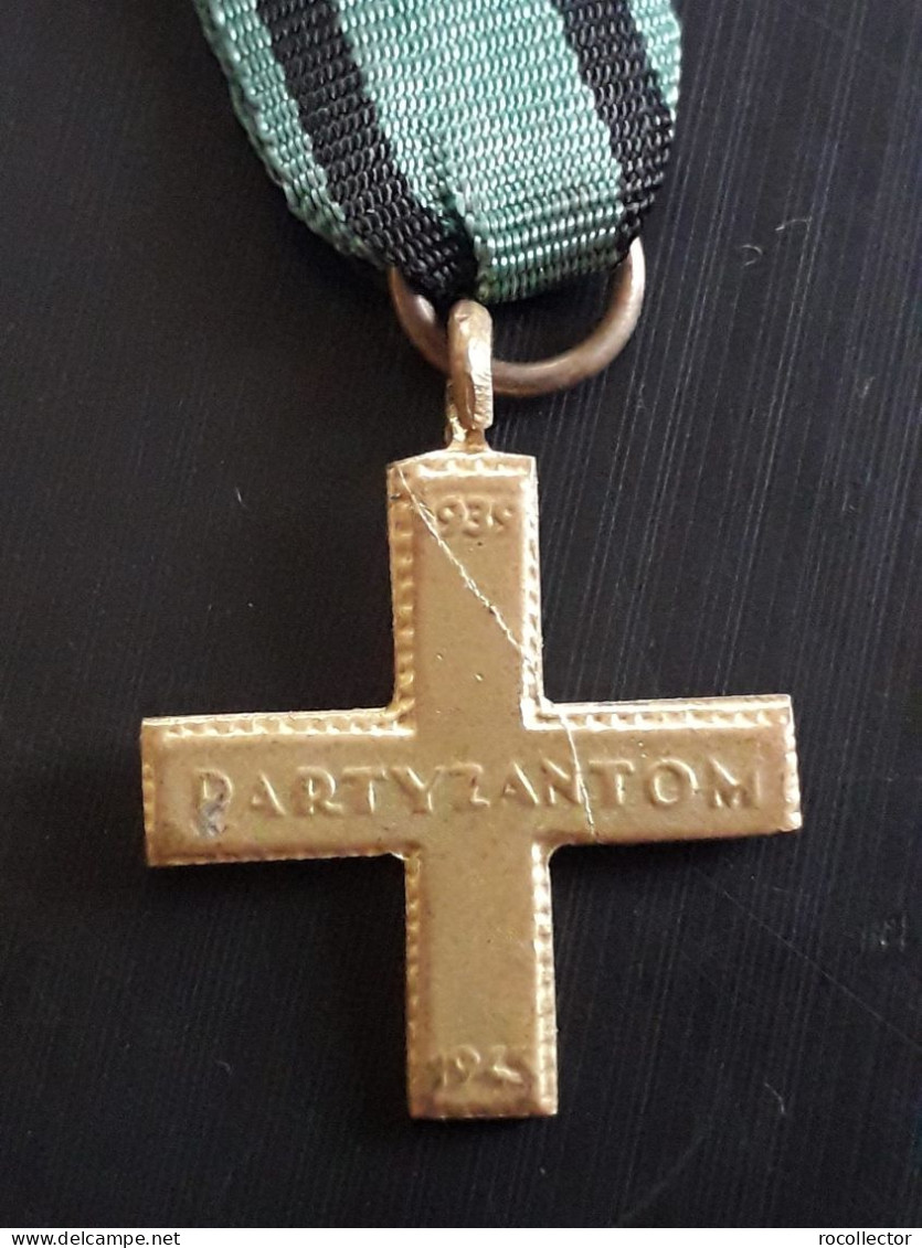 Krzyż Partyzancki - Medal + Miniature - Sonstige & Ohne Zuordnung