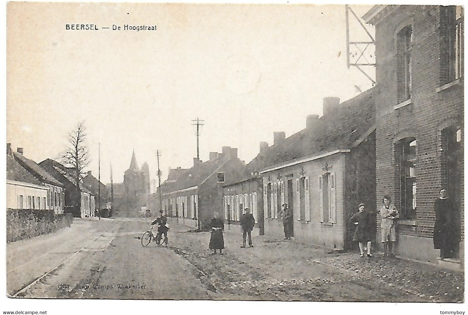 CPA Beersel, De Hoogstraat - Beersel