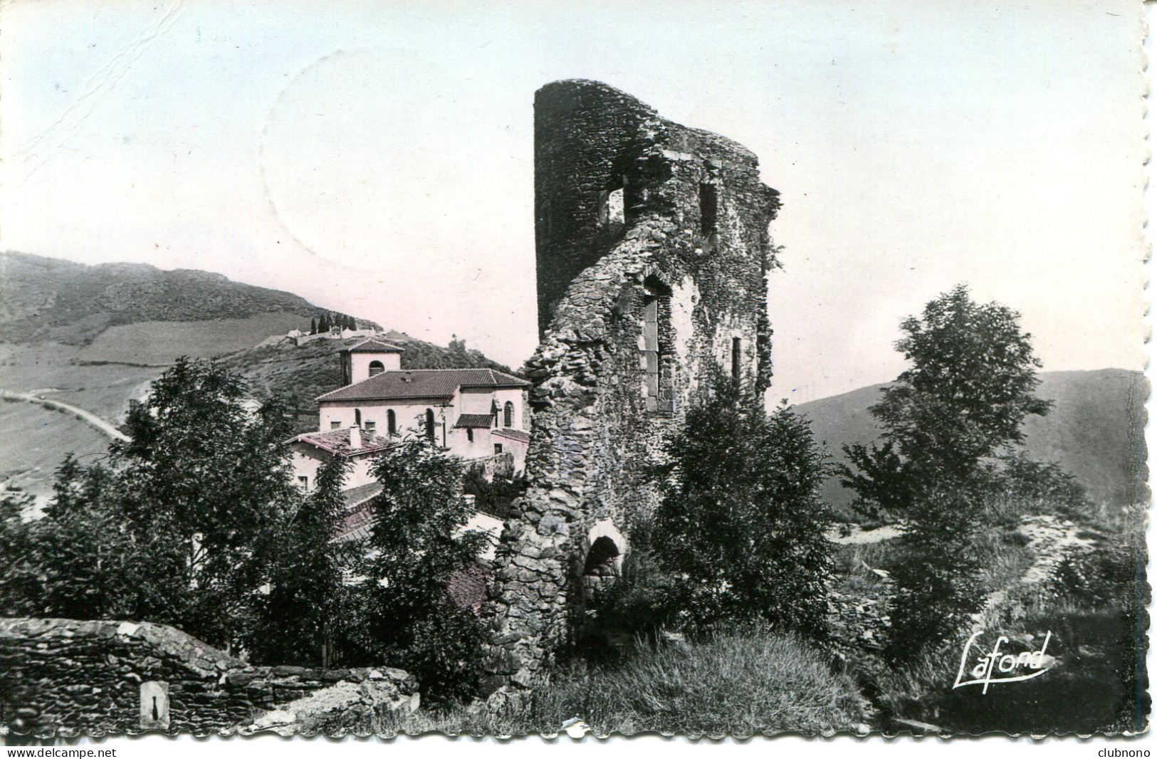 CPSM - ROCHETAILLEE - RUINES DE CHATEAU ET L'EGLISE - Rochetaillee