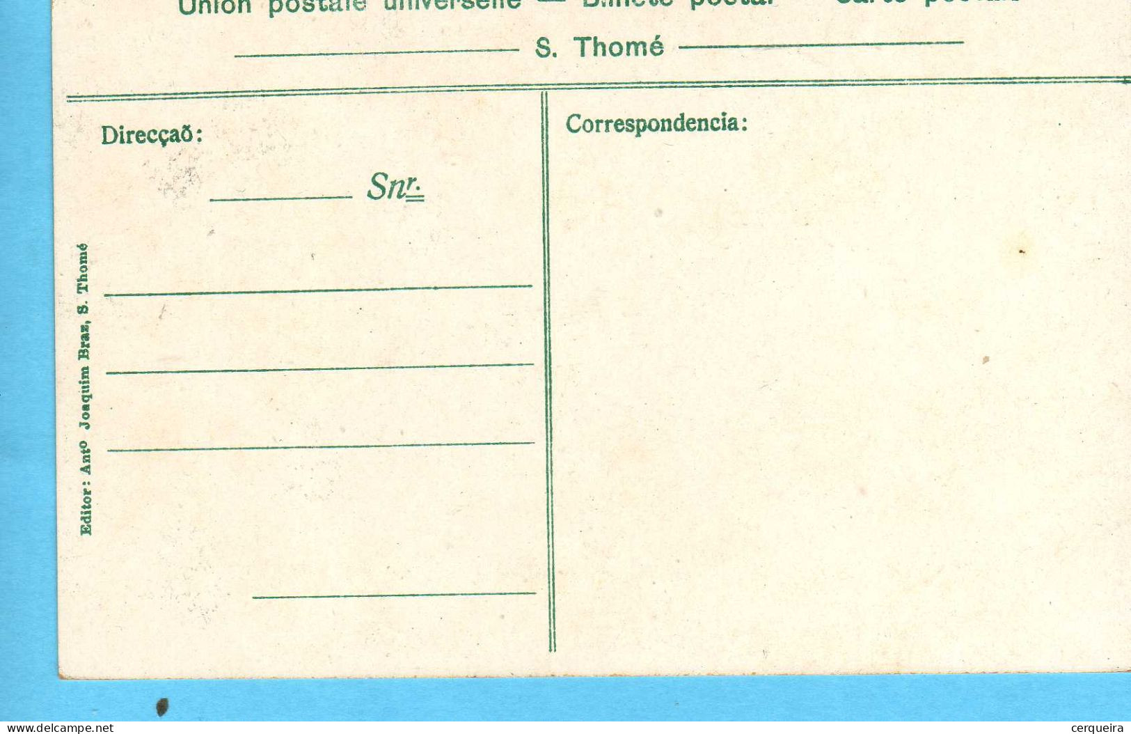 S.THOMÉ-S.A. Príncipe REAL -DESEMBARCANDO NA PONTE - Sao Tomé E Principe