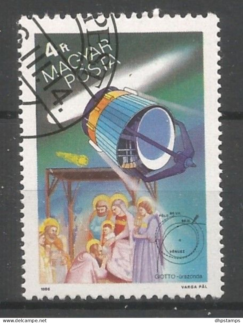 Hungary 1986 Comet Haley  Y.T. 3026 (0) - Usati