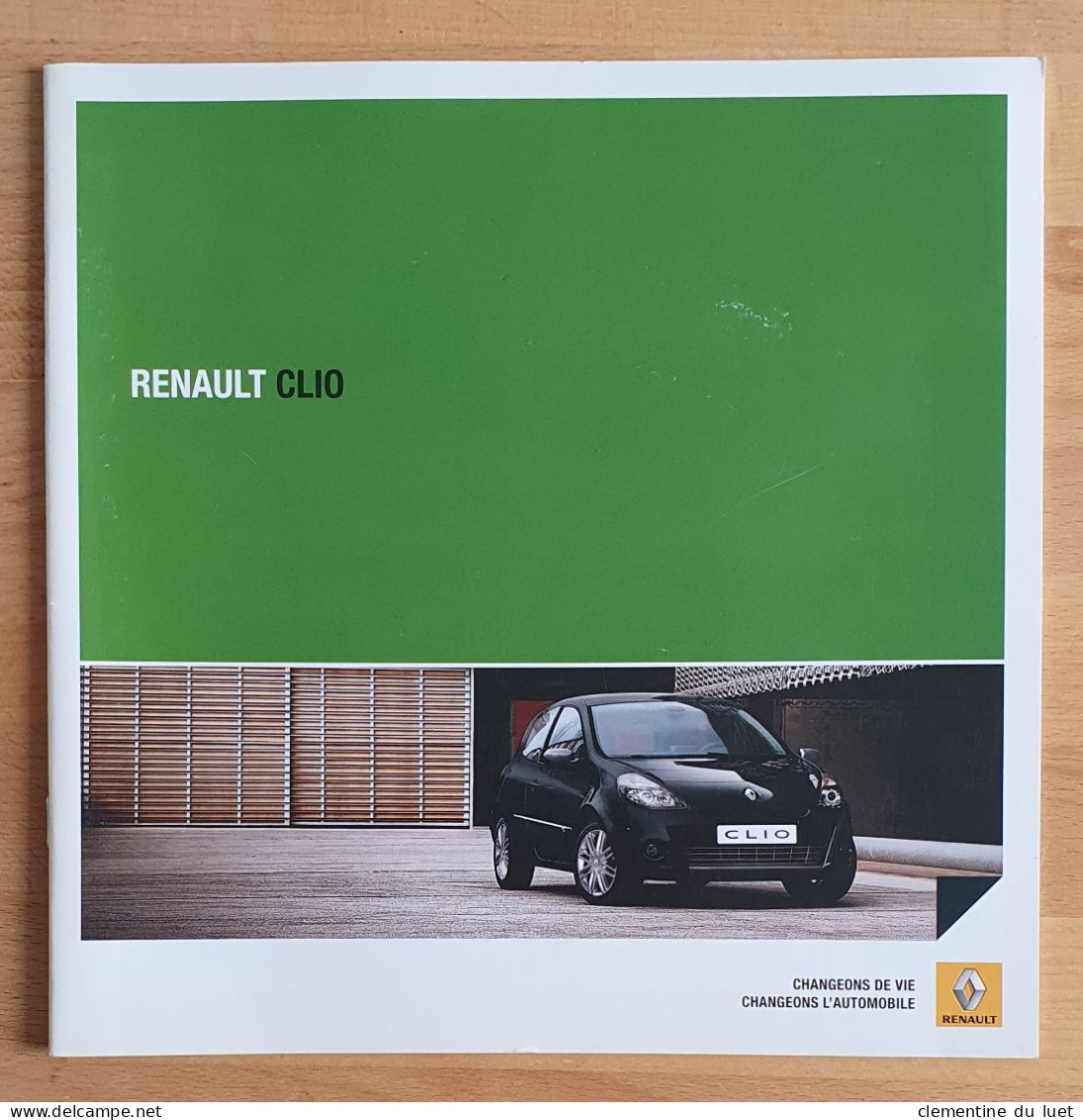 BROCHURE RENAULT CLIO COLLECTION 2012 - Cars