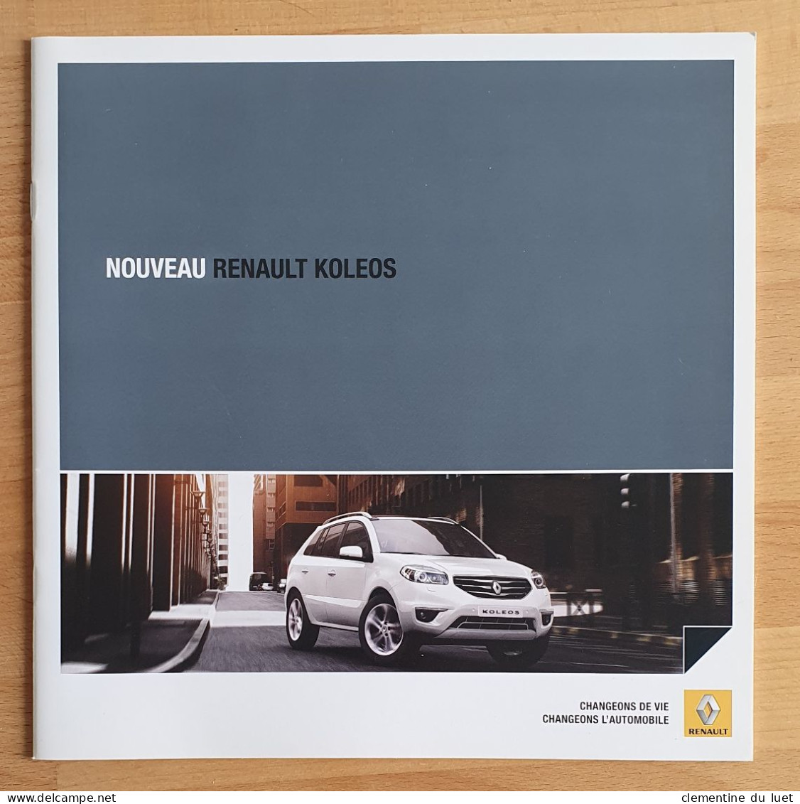 BROCHURE RENAULT KOLEOS COLLECTION 2012 - Voitures