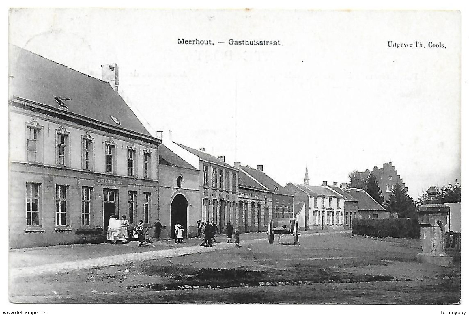 CPA Meerhout, Gasthuisstraat - Meerhout