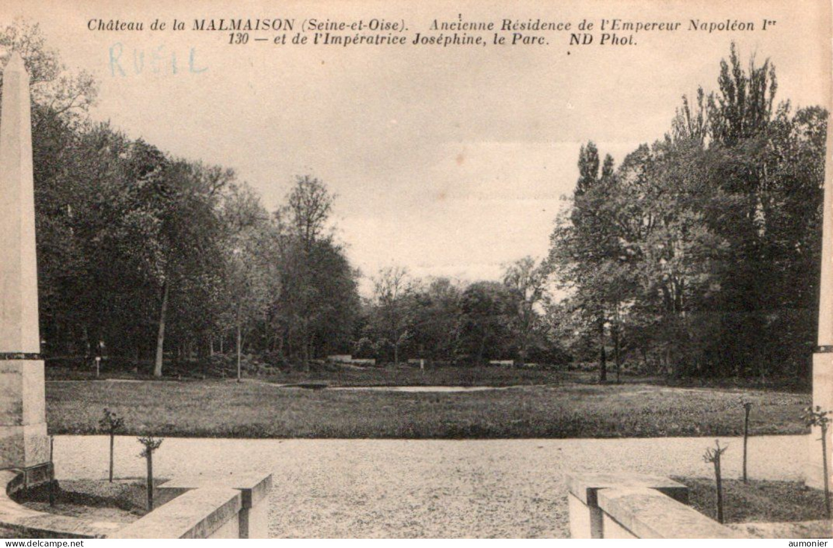 Château De La MALMAISON ( 92 ) - Le Parc - Chateau De La Malmaison