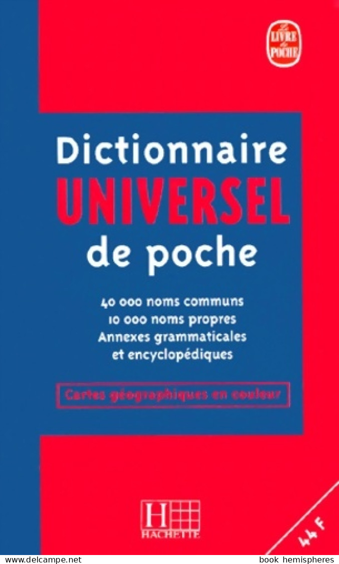 Dictionnaire Universel De Poche (1999) De Collectif - Dictionnaires