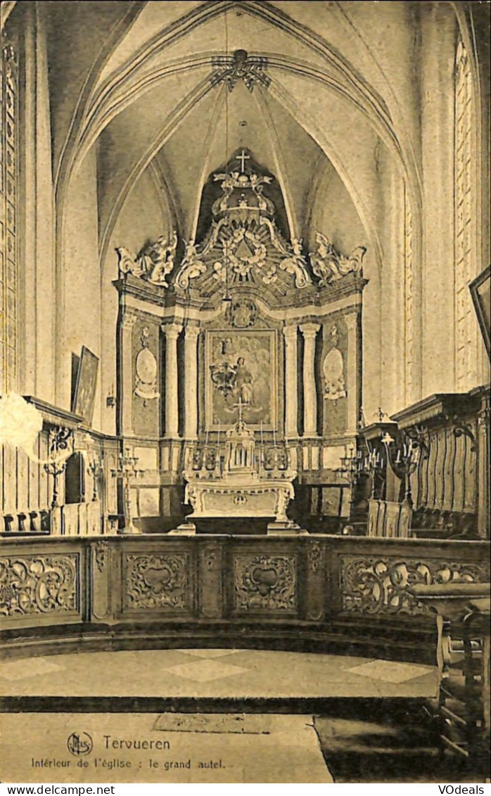 Belgique - Brabant Flamand - Tervueren - Tervueren - Intérieur De L'Eglise - Le Grand Autel - Tervuren