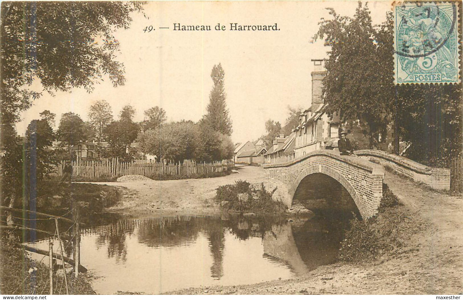 MARCILLY Sur EURE  Le Hameau De HARROUARD - Marcilly-sur-Eure