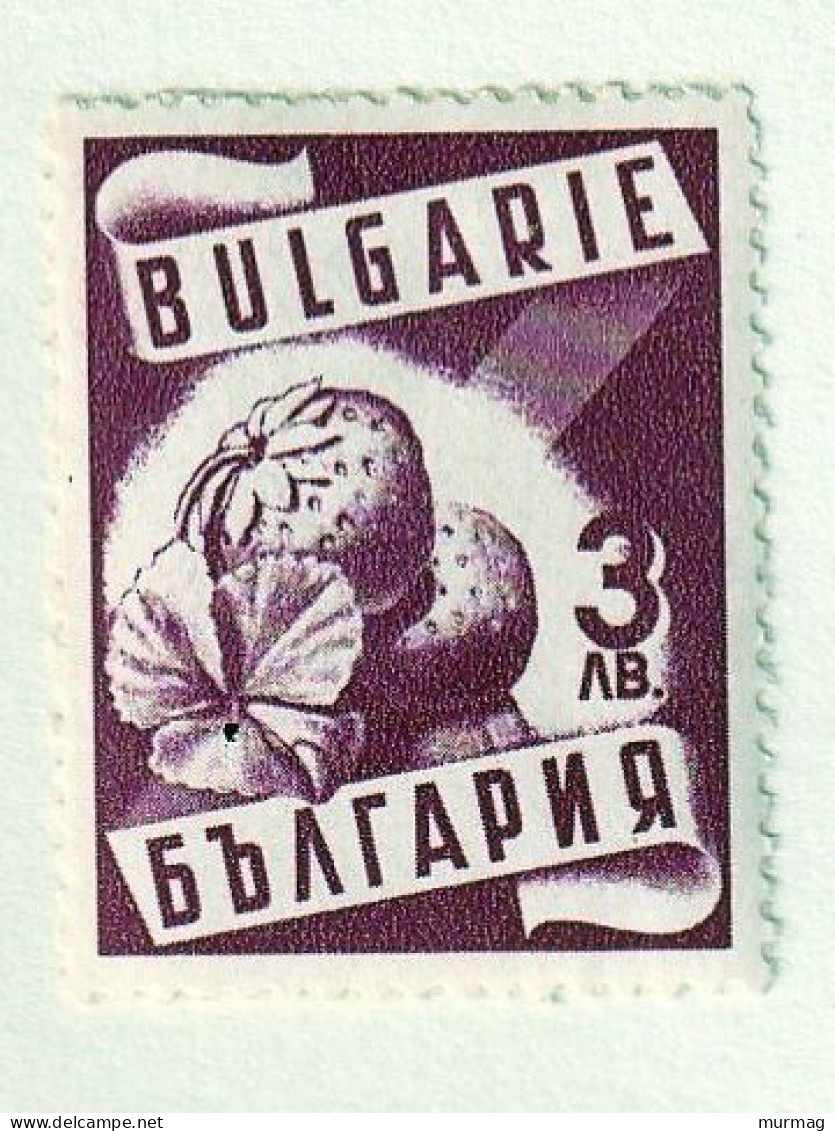 BULGARIE - Fruits, Fraise - Y&T N° 31 - 1938 - MH - Ungebraucht
