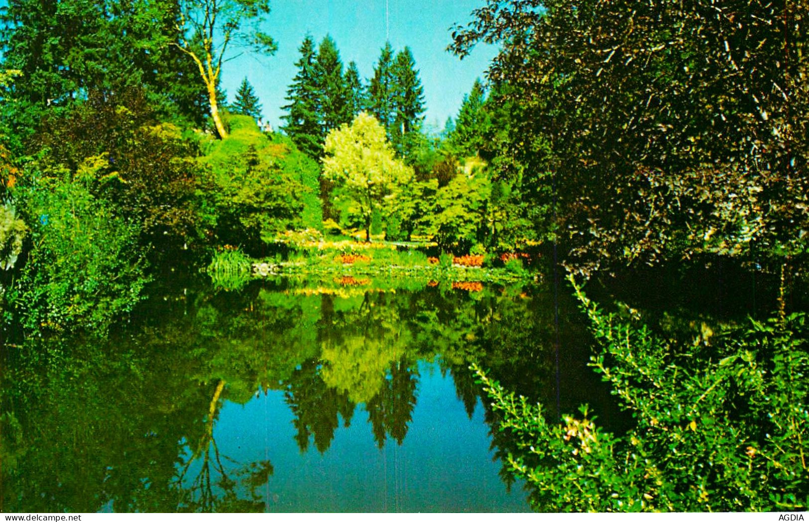 THE BUTCHART GARDENS,VICTORIA ,B.C. - CANADA - LOT DE 14 CARTES POSTALES - FLEURS -