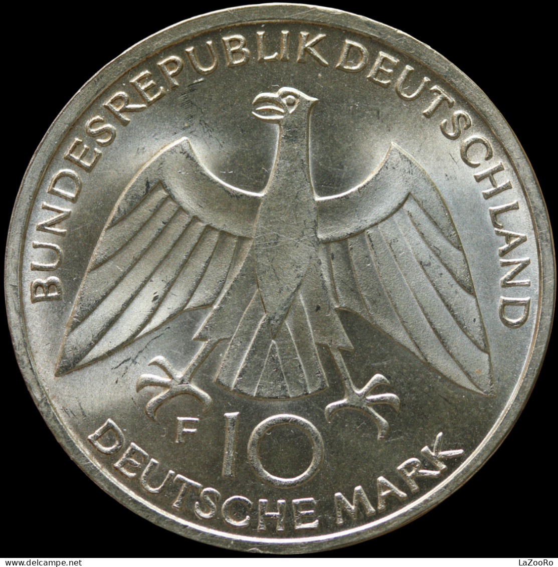 LaZooRo: Germany 10 Mark 1972 F Olympics - Silver - Conmemorativas