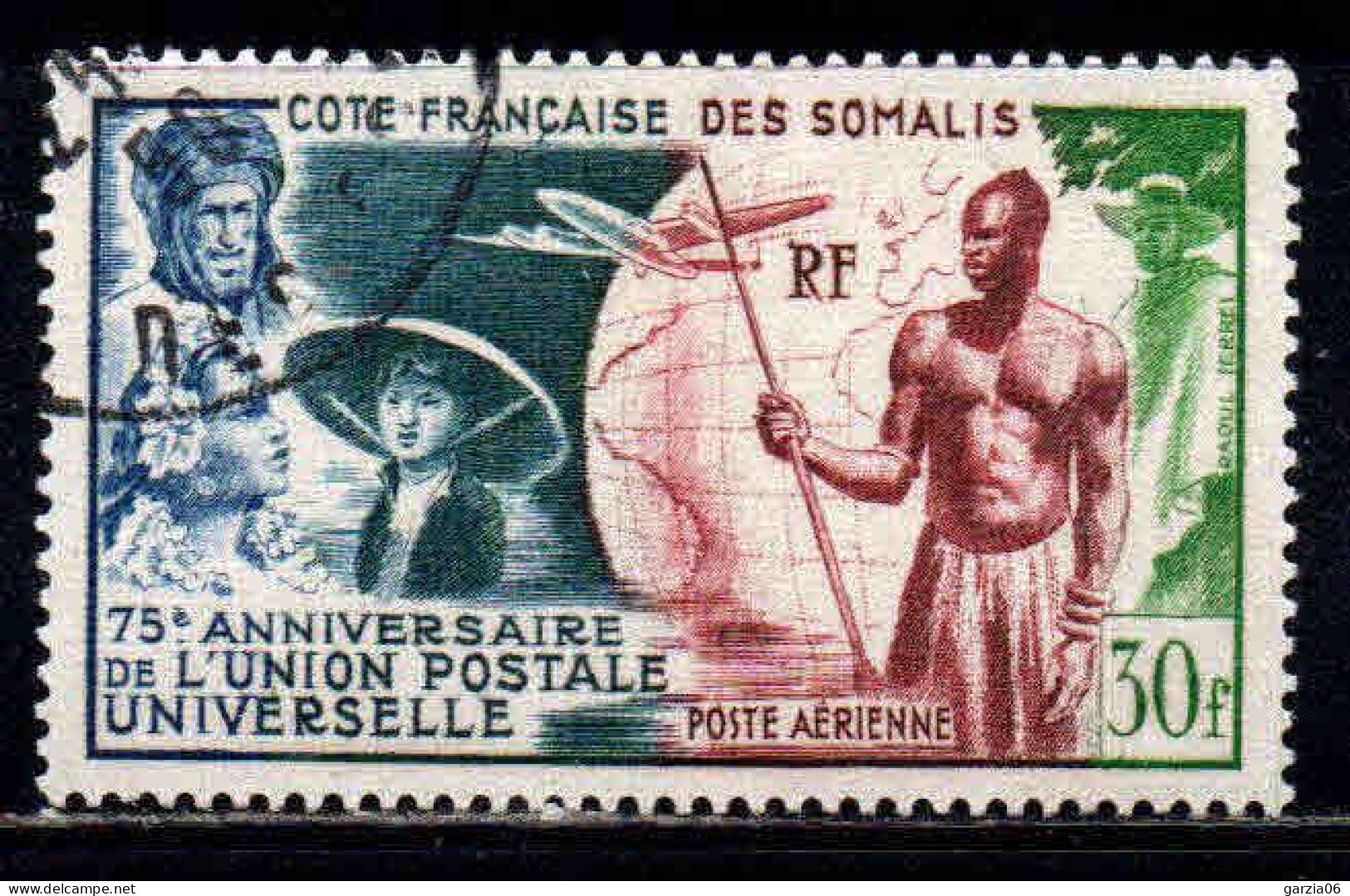 Cote Des Somalis  - 1949 - Tuberculose  -  PA 23 - Oblit - Used - Used Stamps