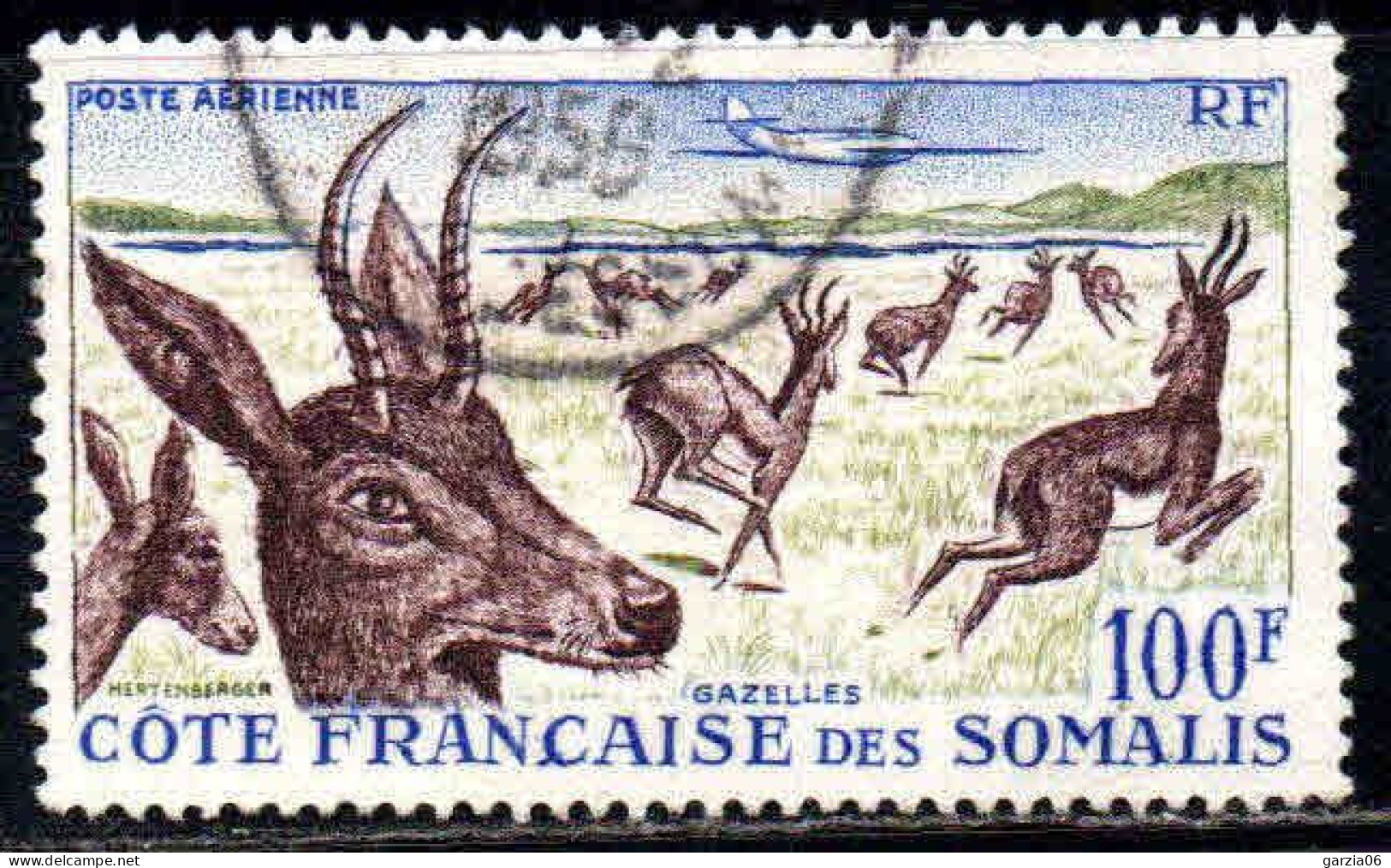 Cote Des Somalis  - 1958 - Faune -  PA 26 - Oblit - Used - Used Stamps