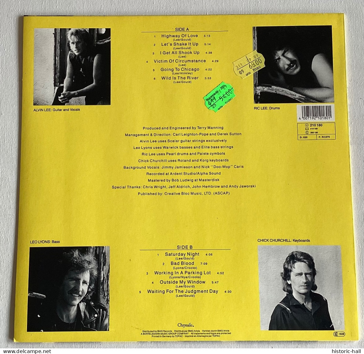 TEN YEARS AFTER - About Time - LP - 1989 - German Press - Rock