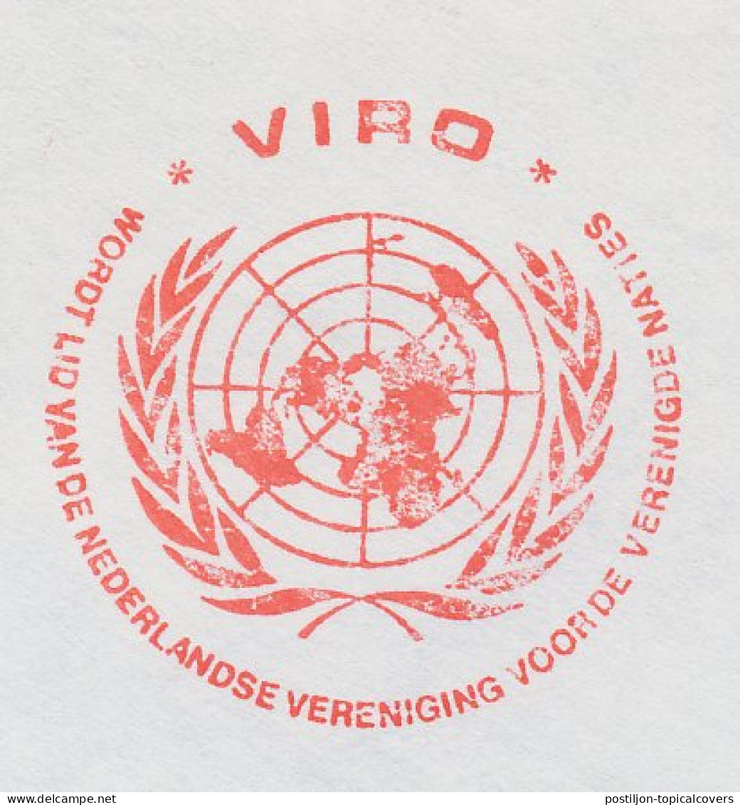 Meter Cover Netherlands 1980 United Nations - VIRO - UNO